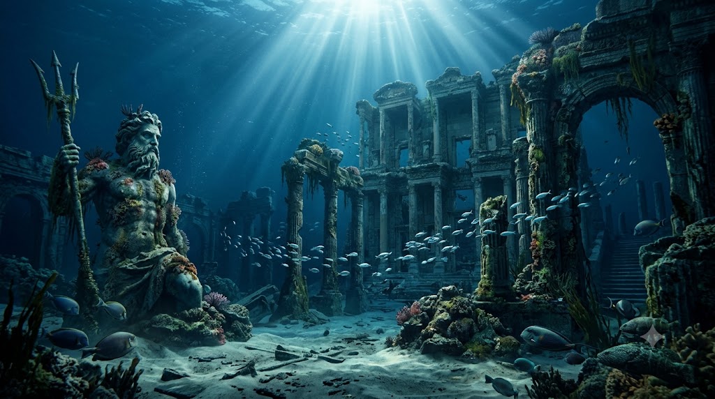 code ancient cities lost in the ocean