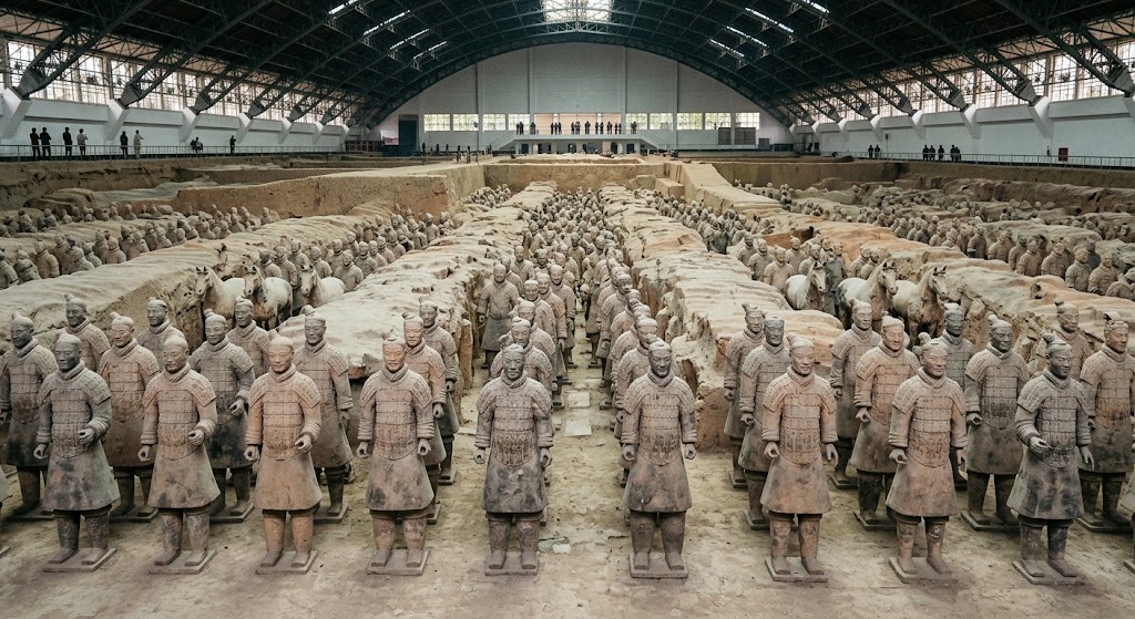 terracotta army 8000 clay soldiers