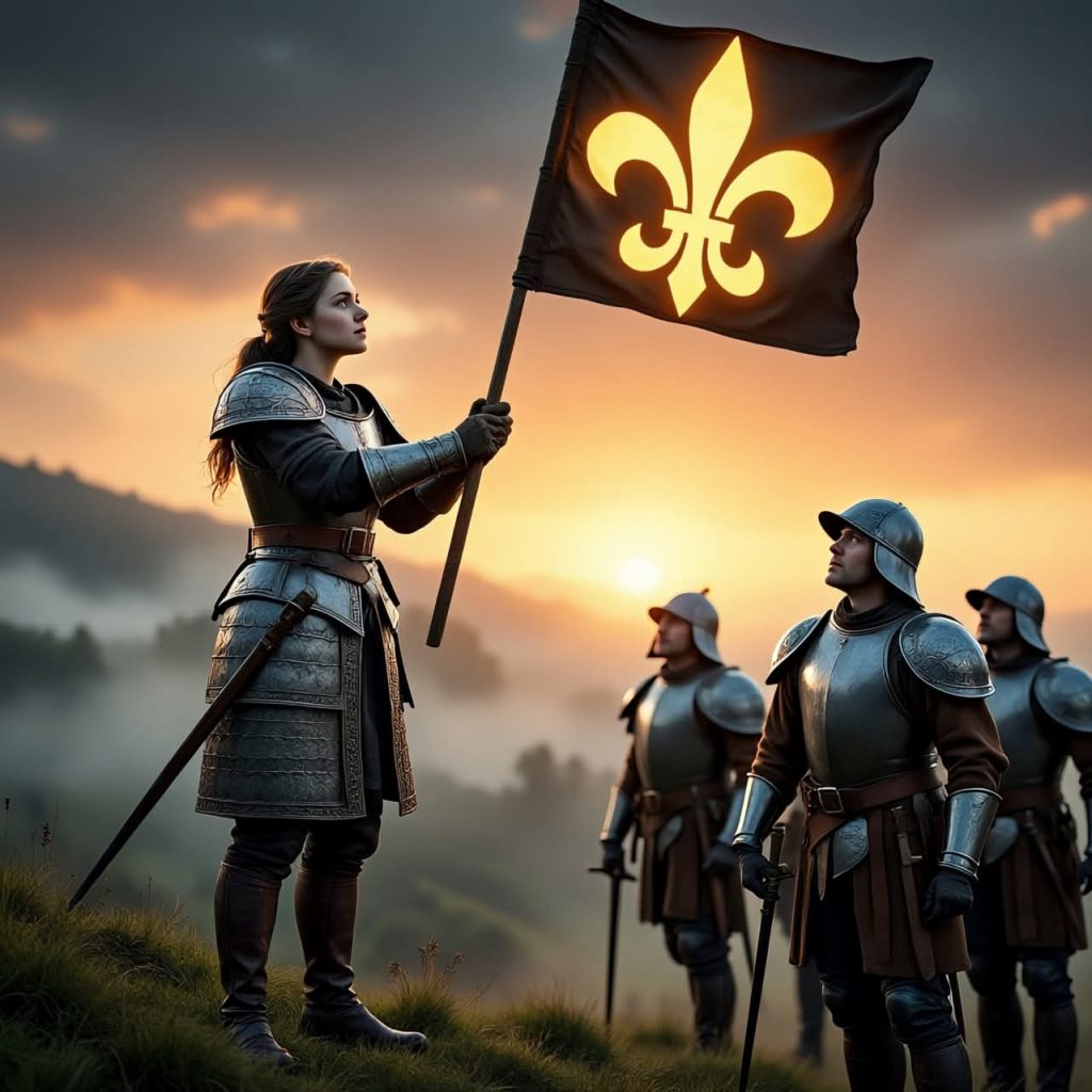 how did joan of arc become a commander