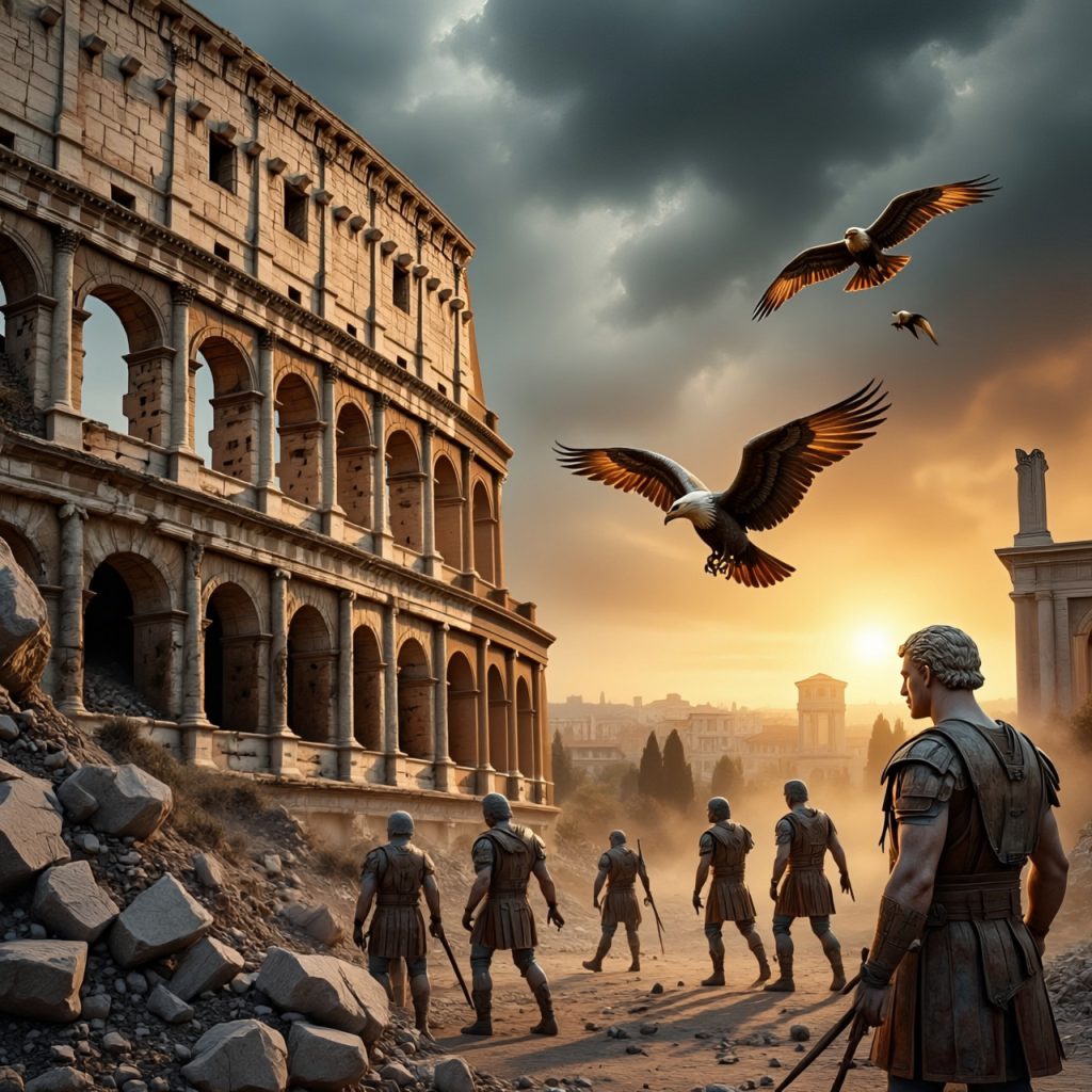 real reason behind the fall of the Roman Empire