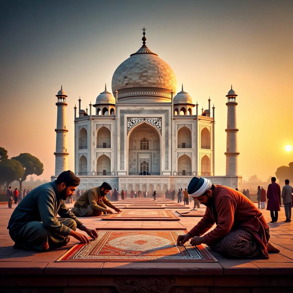Taj Mahal artisans hands cut off