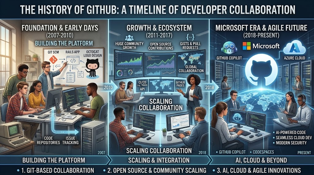 history of github