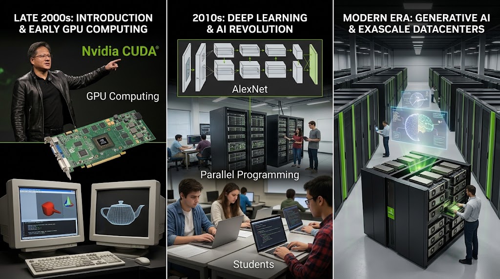 history of CUDA