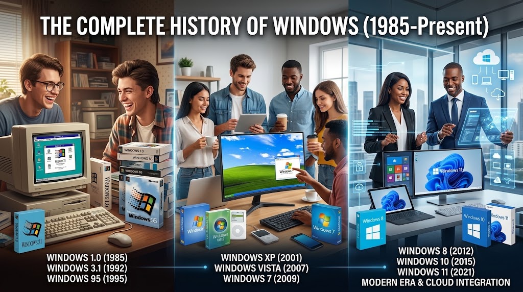 history of windows