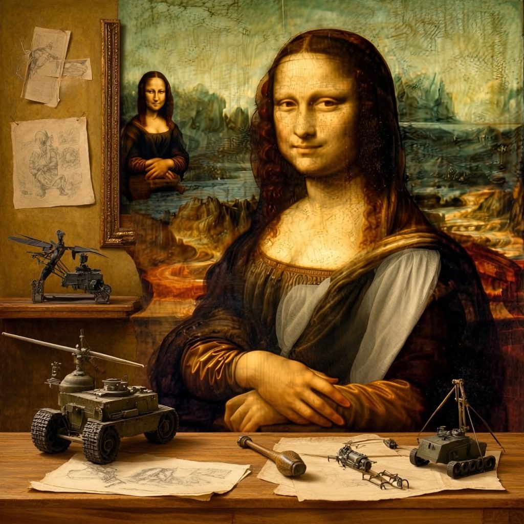 Leonardo da Vinci most talented