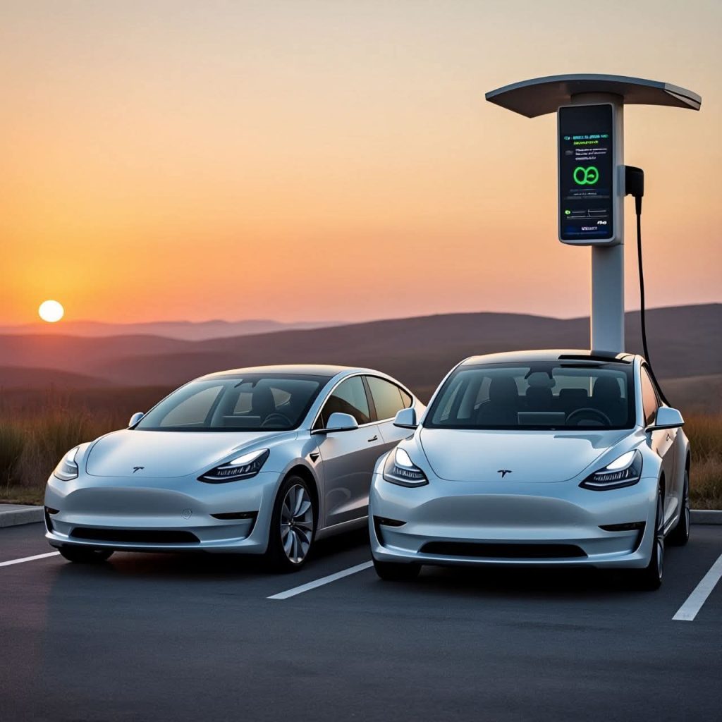 Tesla EV market