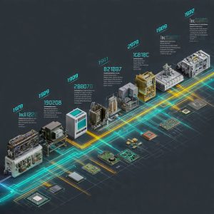 History of the CPU timeline 1940 to 2024