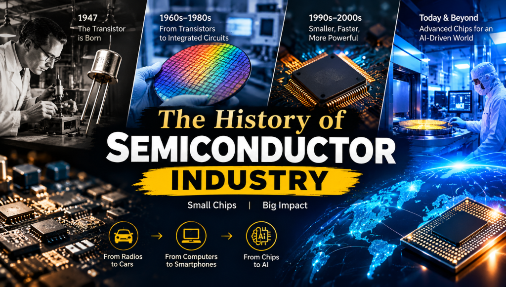 history of the semiconductor industry