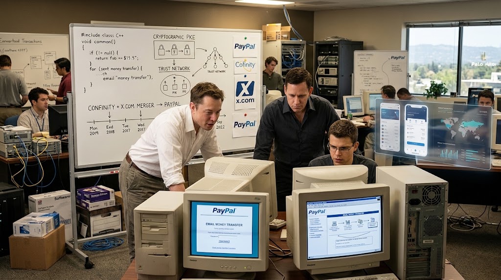 paypal founding story