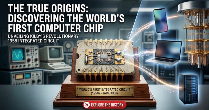 World's first computer chip