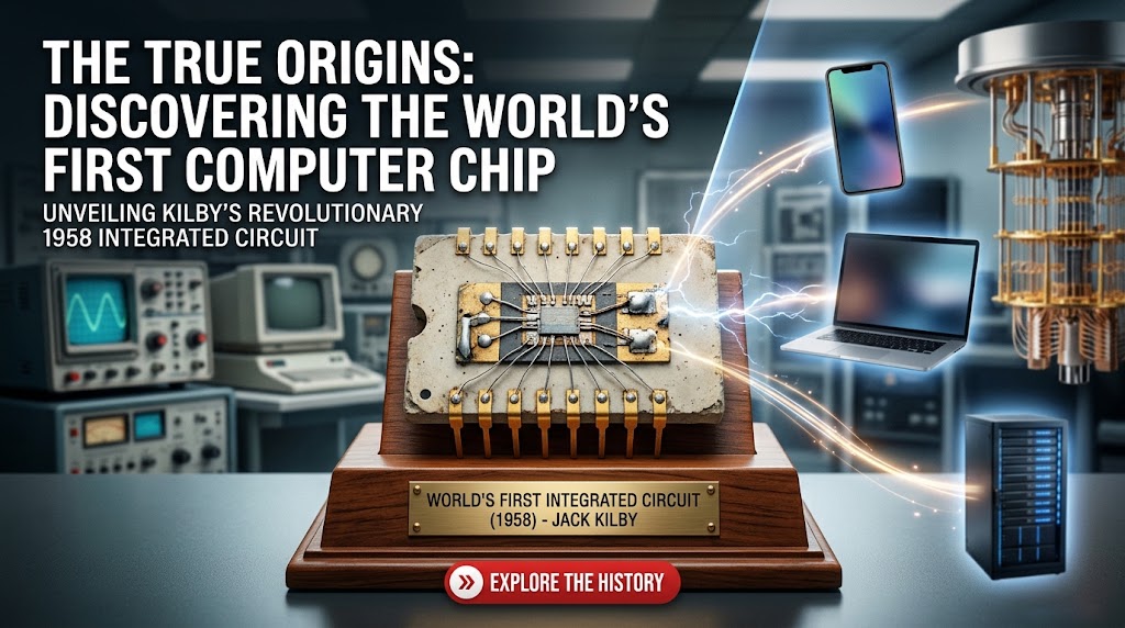 World's first computer chip