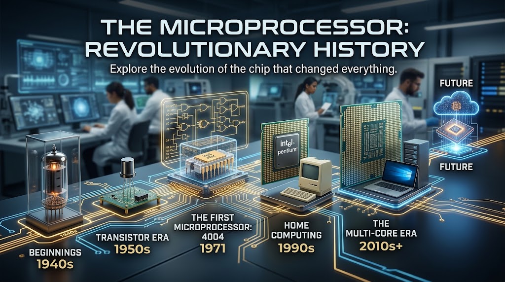 history of microprocessor