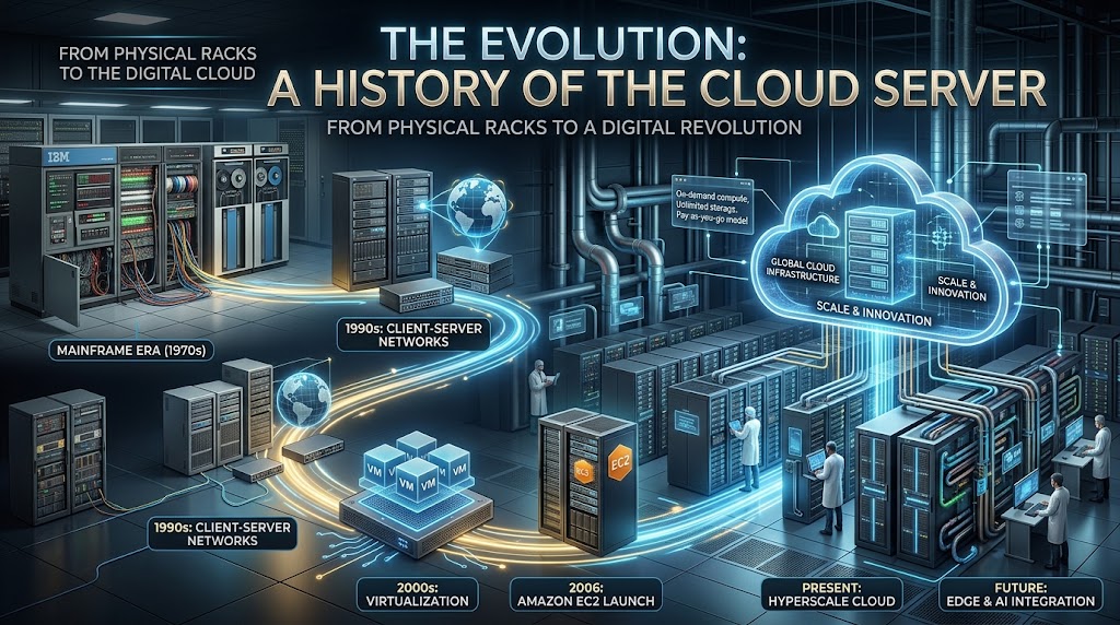 History of Cloud Servers