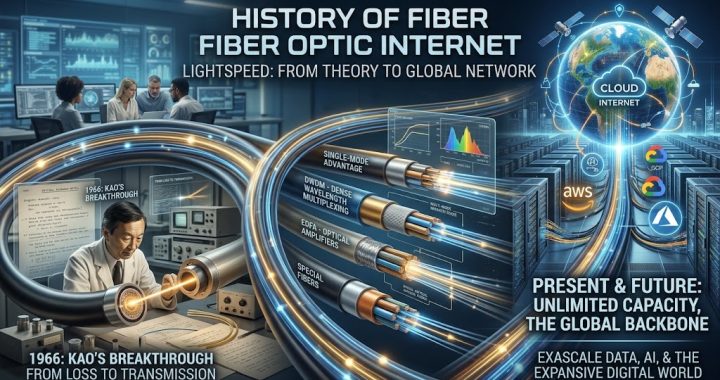 History of Fiber Optic Internet