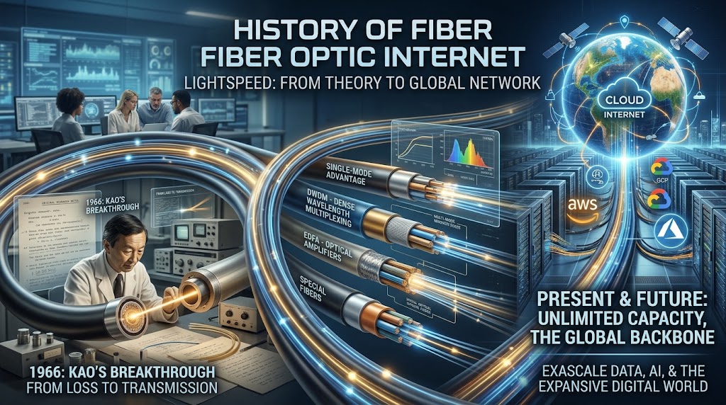 History of Fiber Optic Internet