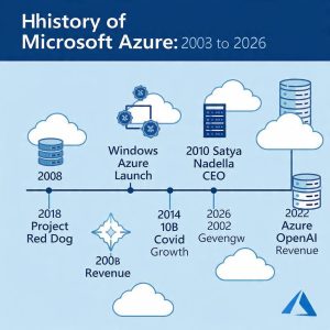History of Microsoft Azure 2008 to 2026