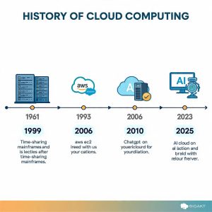 History of Cloud Computing 1961 to 2026